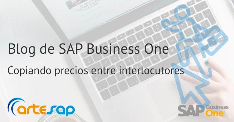 Copiando precios entre interlocutores