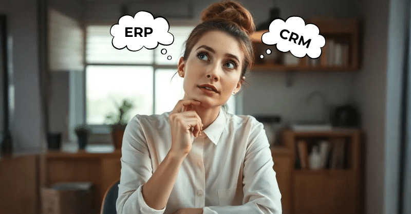 Diferencia entre CRM y ERP, quién es quién y qué puedes esperar de cada uno